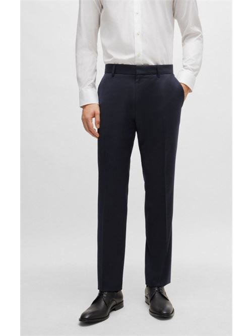 Virgin wool serge trousers BOSS | 50469174 H-GENIUUS-B1.401